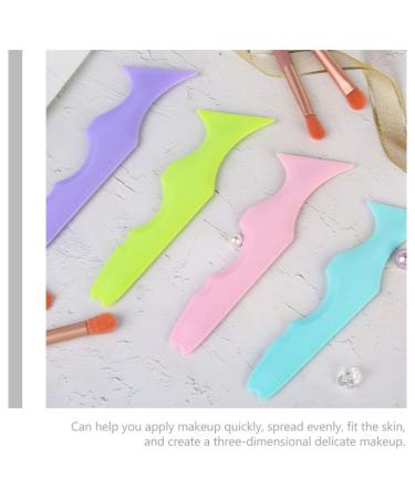 Beaupretty 2pcs Silicone Beauty Ruler & Eyeliner Stencils - Makeup Eyeshadow Shield & Eyelash Guard Tool - Buy Online on GoSupps.com