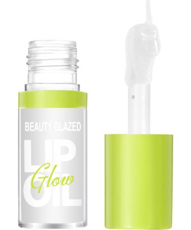 LOPHE Plumping Lip Oil Makeup Lip Gloss Crystal Jelly Lip Care Oil Long Moisturizing Lip Gloss Tinted Lip Oil Non-Sticky FInish High-Shine 12 Hours Hydrating Light Clear Liquid Lipsticks(White) - Buy Online on GoSupps.com