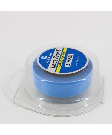 "Lace Front Support" Double Sided Roll Tapes Stickers Adhesive for Men Hair System Replacement Toupee Hair Extension Wig Bundles Hair Weave Closure Lace Frontal(3 Yards & 1/2 Inch)