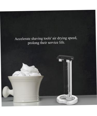 Premium Minkissy Men's Razor & Shaving Brush Set | Safety Razor Stand & Holder | Perfect Shaving Accessories for Men - Buy Online on GoSupps.com