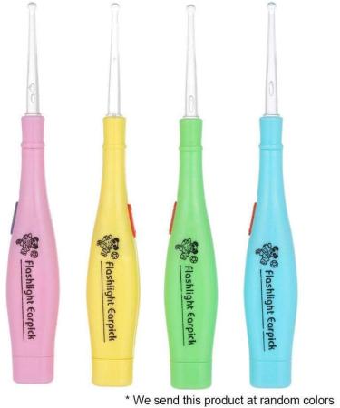 LED Ear Wax Removal Tool Kit | Stainless Steel Earpick with 3 Tips | Ear Irrigator Syringe for Clean Care - Buy Online on GoSupps.com