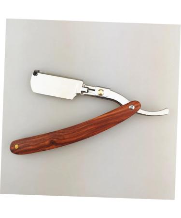 Minkissy Travel Razor Knife for Men | Double-Sided Metal Razor & Bamboo Holder - Safe & Portable Khimar Hijab Hair Cutting Tool - Buy Online on GoSupps.com