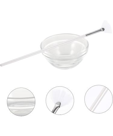 PLAFOPE Beauty Beauty Brush and Bowl Fan Shaped Brush Brush Skin Treatment Brush Makeup Brush Facial Brush Skin Care Tools Bristle Brush Applicator Tools - Buy Online on GoSupps.com