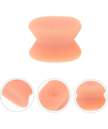 Healvian 8pcs Toe Separator Nursing Clip Board Set - Silicone Gel Pedicure Tools for Feet - Hallux Valgus Orthotics - Brown Sebs - Buy Online on GoSupps.com