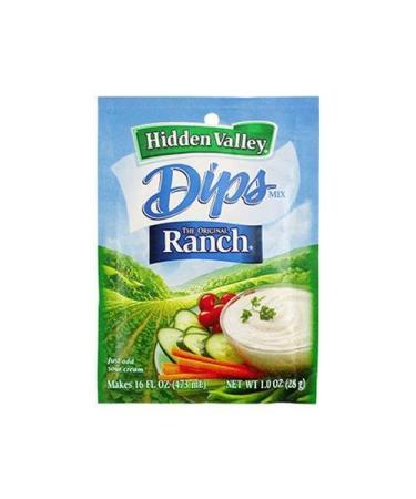 Hidden Valley Ranch Dressing Dip Mix 1 OZ (28g) - Buy Online on GoSupps.com