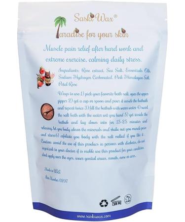 Buy Himalayan Bath Salt with Exotic Roses - Relax & Rejuvenate | International Shipping Available - Buy Online on GoSupps.com