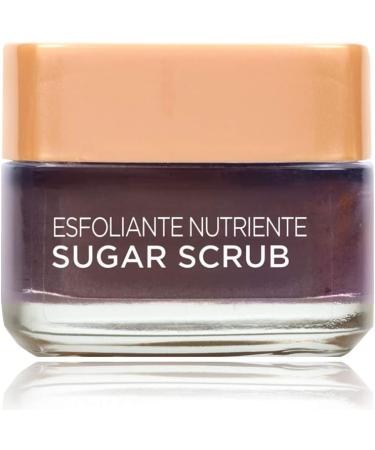 L'Or al Paris Sugar Scrub Cleanser Nourishing Exfoliating Face and Lips with Crystals No Sugaring + Cocoa Butter 50 ml Multicolor - Buy Online on GoSupps.com