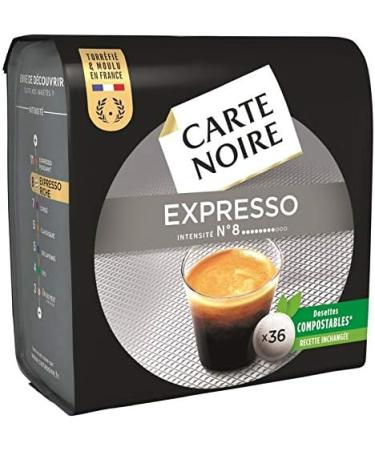  Epicerie sucr e Black Card - Espresso Classic No. 8 Senseo Type 250 g - Pack of 2 - Buy Online on GoSupps.com