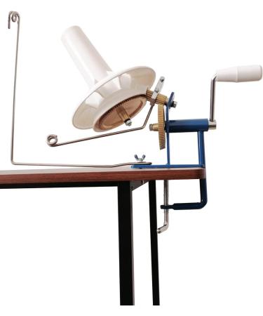 10oz Hand-Operated Yarn Ball Winder | Manual Winder for Yarn/Fiber/Wool | Plastic Needles Included - Buy Online on GoSupps.com