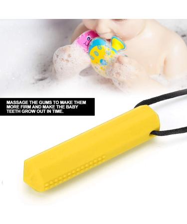 Yellow Cooling Bite Ring for Babies | Teething Relief & Motor Skill Development - Buy Online on GoSupps.com