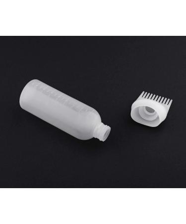 EZPRO USA 7oz Hair Comb Applicator for Squeeze Bottles - Pack of 4 | BPA Free, Refillable, Pressurized Plastic Comb | 200ml Clear Hair Treatment - Buy Online on GoSupps.com