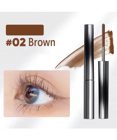 Styledchic s Iron Wand Mascara Styledchic 3d Curling Eyelash Iron Mascara Mascara With Metal Wand Waterproof Curling And Long-Lasting Mascara Metal Mascara Wand Waterproof (Brown one size) Brown 4 ml (Pack of 1) - Buy Online on GoSupps.com
