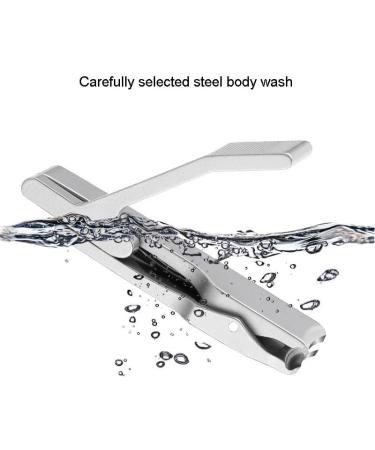 1PC Stainless Steel Nail Clipper Professional Large Nail Clipper Foldable Storage Nail Clippers for Househeld C1 - Buy Online on GoSupps.com