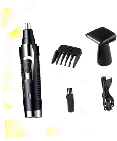MAGICLULU Nose Hair Shaver & Ear Hair Trimmer - Electric Nose & Ear Hair Cutter for Men | Multi-Functional Grooming Tool - Buy Online on GoSupps.com