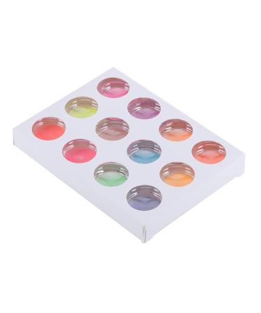 Fluorescence Nail Powder - 12 Box Neon Acrylic Glitter for Stunning Nail Art Decoration | International Shipping Available - Buy Online on GoSupps.com