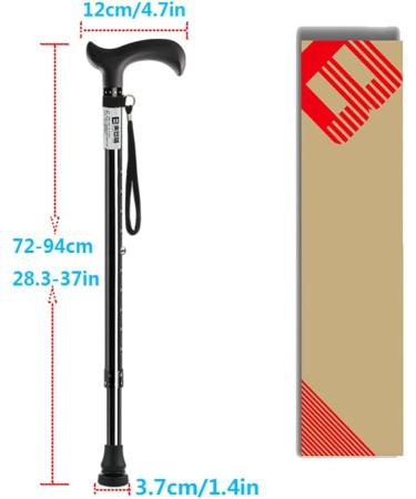 Walking Cane for Elderly Disabled Forearm Crutches Height Adjustable Non-Slip Rubber Feet Mobility Aid for Elderly Seniors & Handicap Black/Brown (Brown) Warm as Ever - Buy Online on GoSupps.com