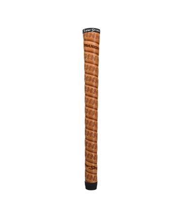 SuperStroke Traxion Wrap Gold Club Grip | Advanced Surface Texture That Improves Feedback and Tack | Extreme Grip Provides Stability and Feedback | Transfer Speed More Effectively Midsize Tan