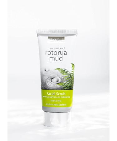 Wild Ferns Rotorua Mud Facial Scrub - Grapefruit & Calendula | 100ml - Revitalize Your Skin Naturally - Buy Online on GoSupps.com