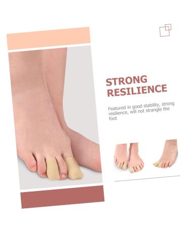 2 Pairs Hand Toe Protector - Soft Silicone & Fabric Toe Sleeves for Hammer Toes | Anti-Wear Open & Closed Toe Caps - Buy Online on GoSupps.com