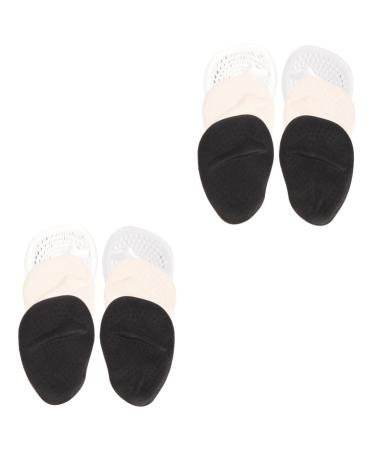 Mobestech 6 Pairs Non-Slip Forefoot Pad High Heels Miss Women's Insole