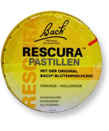 Bach Original Rescura Pastilles - Fruity Flower Mixture for Inner Peace | 50g Spar-Set | International Shipping Available - Buy Online on GoSupps.com