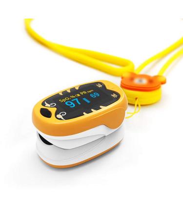 Autsmile Portable Rechargeable Oxygen Monitor and Pulse Rate Monitor for Children PR