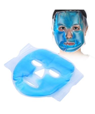 Reusable Hot Cold Gel Facial Mask - Skin Tightening & Fatigue Relief | Eye Relaxation & Cooling Therapy - Buy Online on GoSupps.com