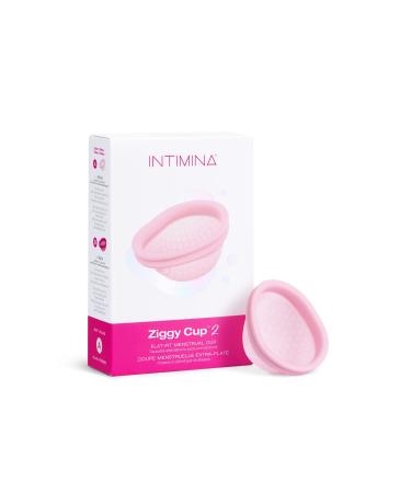 Intimina Ziggy Cup 2 - New Generation Ultra-Thin Flat-Fit Reusable Menstrual Disc (A)