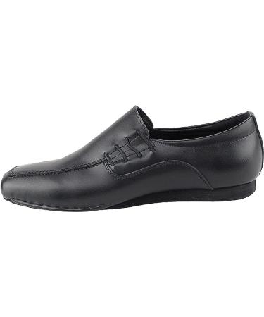 Men's Ballroom Latin Salsa Dance Shoes Bundle - Very Fine SERO102BBXEB 8.5 Black Leather - Buy Online on GoSupps.com