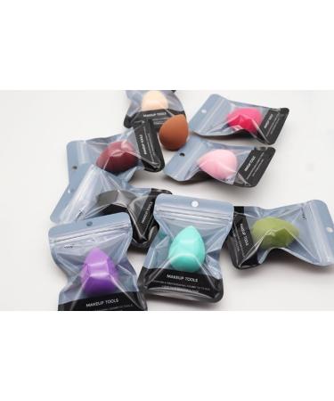 6PCS Mini Makeup Sponge Black Small Beauty Sponge Blender Set for Foundation Powder Concealer Highlight and Eye Shadow Makeup Brushes and Tools Black - Buy Online on GoSupps.com