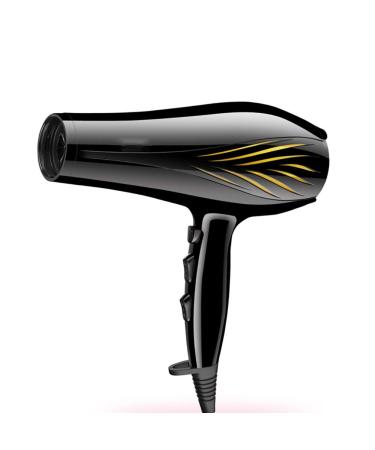 Hair Dryer Powerful DC Motor 1600W Professional Hairdryer Negative Ionic Technology Diffuser Extreme Hairdryer with 3 Heat 2 Speed Settings Quick Drying for Women and Men Home and Salon B Small Gift