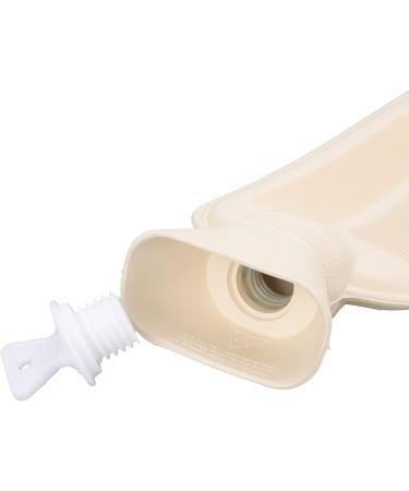 Hot Water Bottle 2000ml | Splash-Proof & Leak-Proof | Textured Exterior for Cozy Winters - Buy Online on GoSupps.com