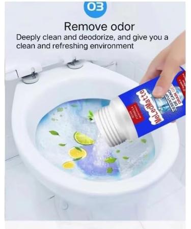 Powerful Pipe Dredging Agent - Meledmatte Deodorant & Sink Drain Cleaner for Quick Kitchen & Toilet Pipeline Cleanup (3pcs - Buy Online on GoSupps.com