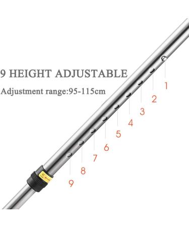 Lightweight Forearm Crutches Height Adjustable Arm Cuff Crutch Ergonomic Design Comfortable on Wrist Non Skid Adult Walking Crutches Surprise Gift - Buy Online on GoSupps.com
