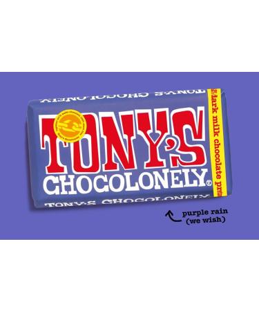 Tony's Chocolonely - Dark Milk Pretzel Caramel - 15 Pieces x 180 Grams - Fair Trade & Slavery Free - Enjoy Guilt Free - Buy Online on GoSupps.com
