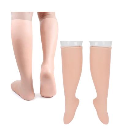 Moisturizing Spa Socks for Women - 2 Pairs of Stretchy Elastic Anti-Crack Foot Care Socks for Ultimate Hydration - Buy Online on GoSupps.com