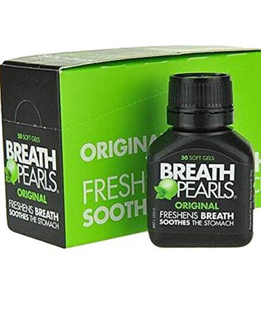 Breath Pearls Original Freshens Breath (50 softgels) (4 Pack)