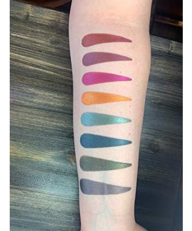 Makeup Swatch Sticker Stencil 6 Pack - Vinyl Stencils for Makeup Artists - Beauty Supply - Buy Online on GoSupps.com
