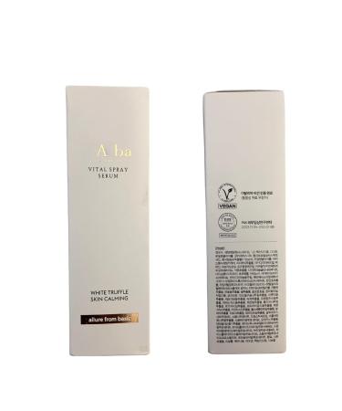 G n rique Abalba White Truffle Vital Spray Serum 100ml Hydrating & Instant Radiance Face Serum with White Truffle Extract
