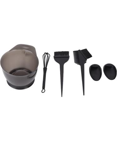 Hair Dyeing Kit Hair Dye Brush Ergonomic Wear Resistant Ear Cover Stable Sturdy Firm ABS Mixing Tool for Hair Salon for Individual Use for Hairdresser(black) - Buy Online on GoSupps.com