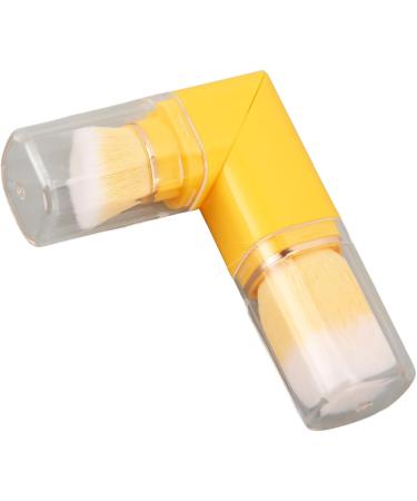 360 Degrees Rotating Double Head Makeup Brush Soft and Dense Brush Hair Perfect Base Makeup Dual End for Foundation Blush Loose Powder - Buy Online on GoSupps.com