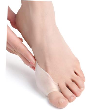 6 Pairs Silicone Gel Toe Sleeves for Toe Separators and Bunion Correctors - White - Buy Online on GoSupps.com