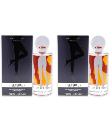 New Brand Sensual EDP Spray Women 3.3 oz (Pack of 2) 3.3 Ounce (Pack of 2)