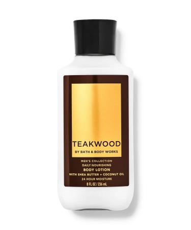 Organic TEAKWOOD Body Lotion - Nourishing and Hydrating Formula - Buy Online on GoSupps.com