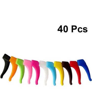 Gleavi 20 Pairs Glasses Leg Covers - Sports Straps & Protectors | Durable Temple Frame Boot & Ear Protectors - Buy Online on GoSupps.com