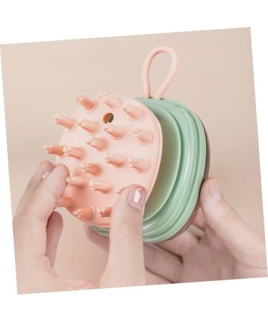 Combined Silicone Shampoo Brush Ultimate Hair & Scalp Cleaning Tool for All Hair Types | International Shipping Available - Buy Online on GoSupps.com