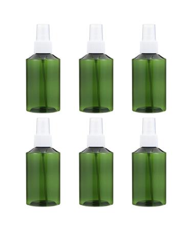 FOMIYES 6pcs Spray Bottle Plastic Travel Bottles Mini Spray Makeup Cosmetic Plastic Dispensers Bracket