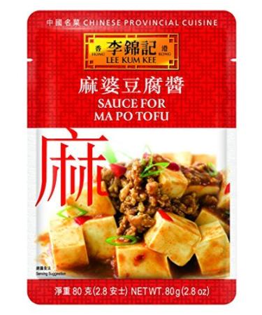 Lee Kum Kee Sauce for Ma Po Tofu 2.8-Ounce Pouches (Pack of 12) by Lee Kum Kee
