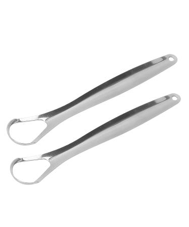 Buy Tongue Cleaner & Scraper - Stainless Steel Eco-Friendly Safe for Home & Travel | Dental Care Essentials - Buy Online on GoSupps.com