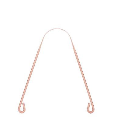 Copper Tongue Cleaner Bad Breath Removal Maintain Oral Hygiene Scraper Suitable for All Tongue Sizes